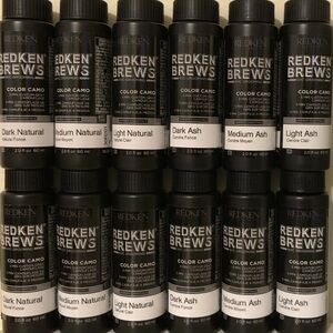 NWT Redken Brews Color Camo Hair Dye - Light-Dark colors